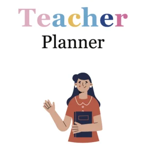 The Ultimate Teacher Planner: Empowering Your Year of Teaching (Digital Files)